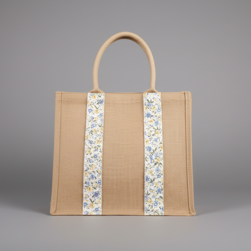 JUTE HAT TOTE