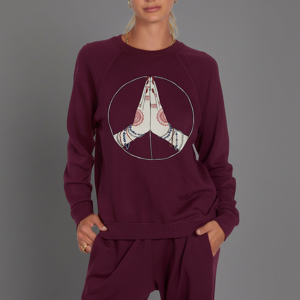 ANELA PEACE LOVE SERENITY SHIRT