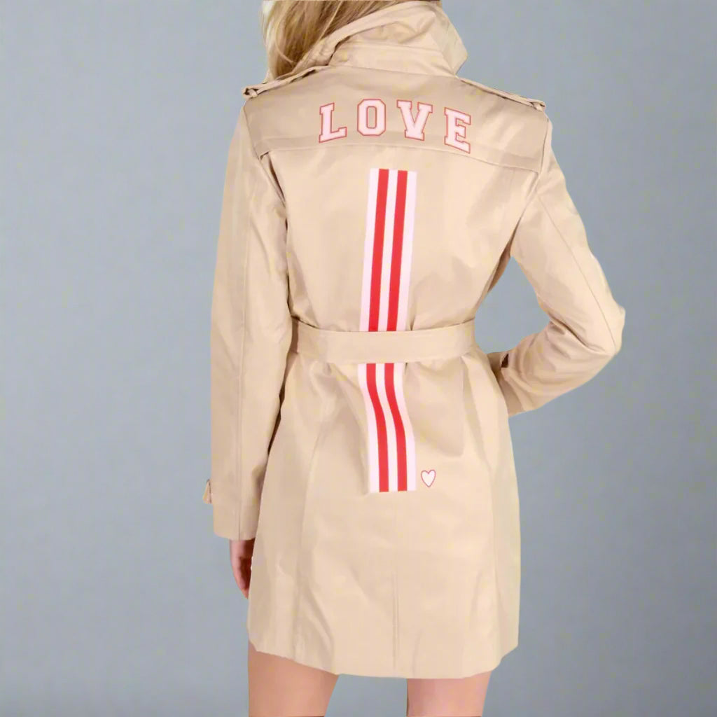 LOVE TRENCH COAT