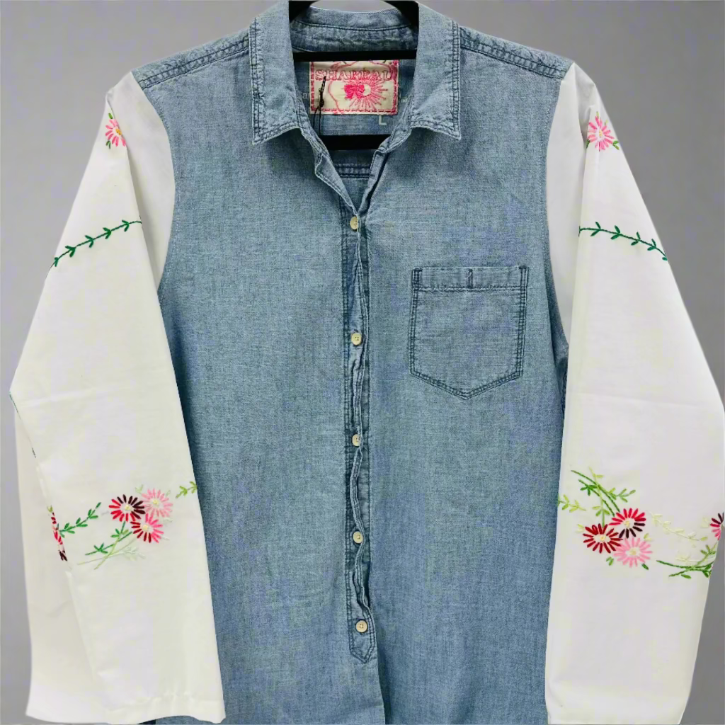 CHAMBRAY SHIRT JACKET