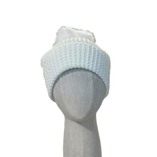 KNIT CRYSTAL BEANIE