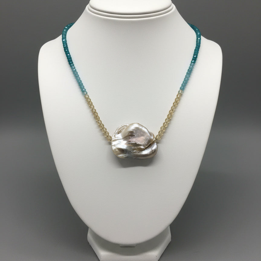 BAROQUE PEARL MULTICOLOR NECKLACE