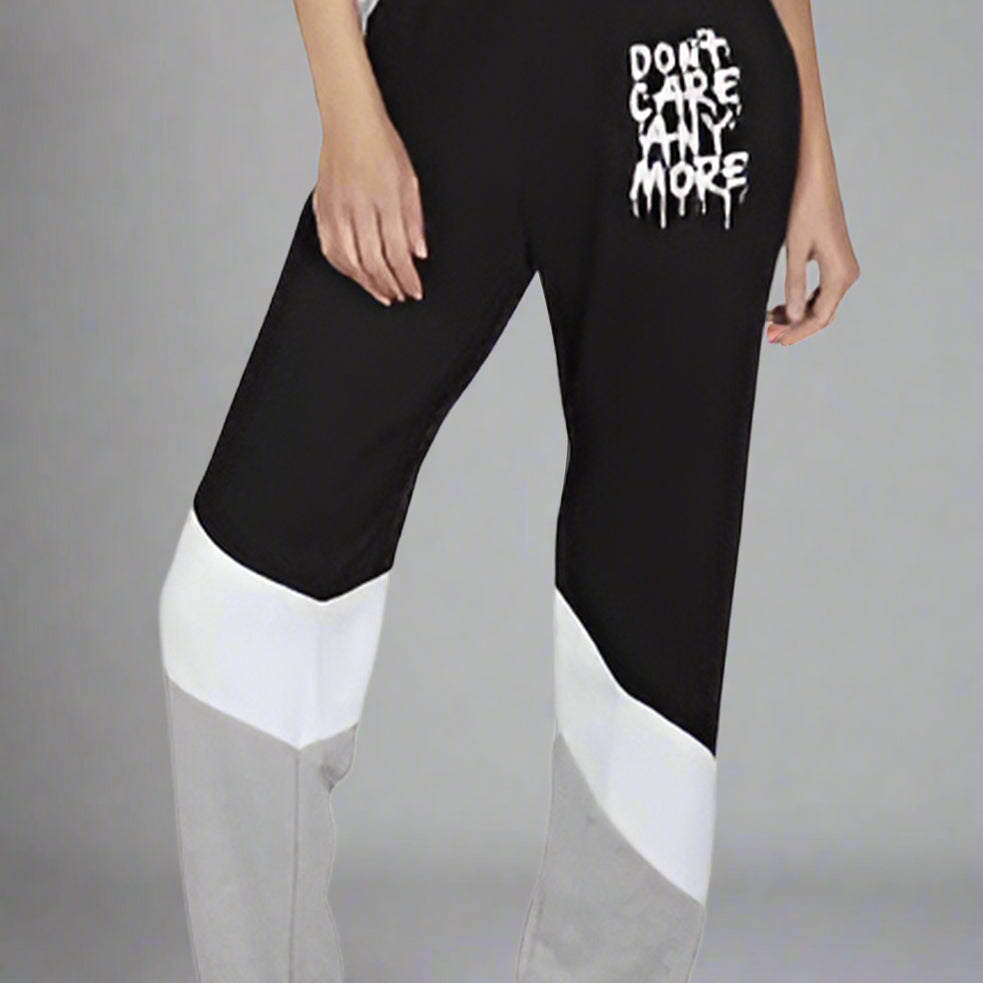 BLK/WHT/HEATHER GREY SWEATPANTS