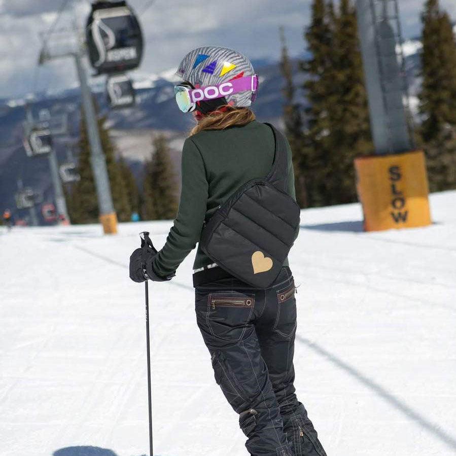 PUFFER CROSSBODY BACKPACK