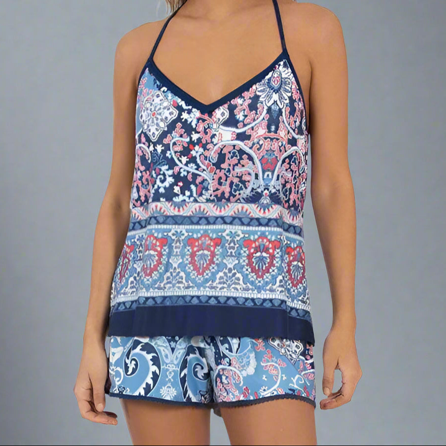 TAPESTRY SHORT PAJAMA SET