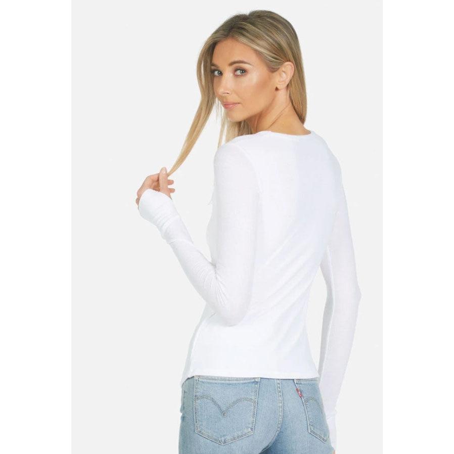 MANOLO TOP WITH SNAPS WHITE