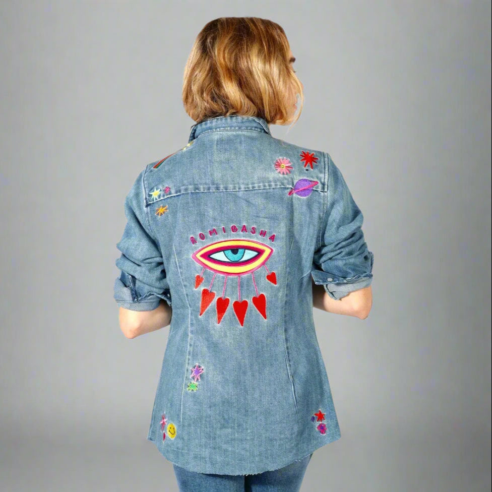 EVIL EYE ELLE DENIM SHIRT