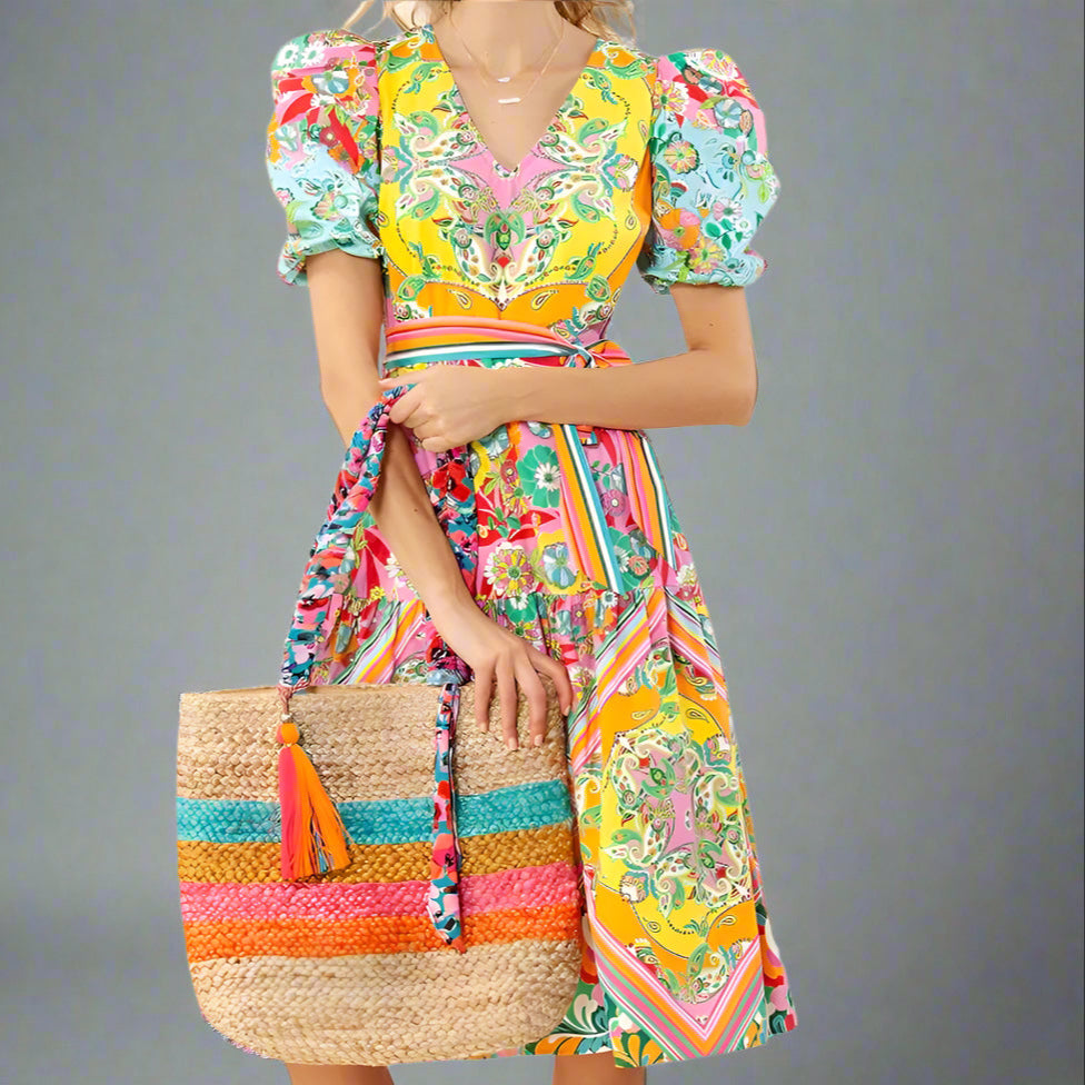 YARITZA MIDI DRESS