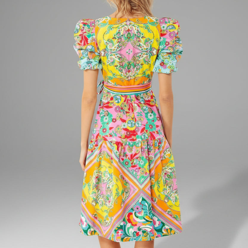 YARITZA MIDI DRESS