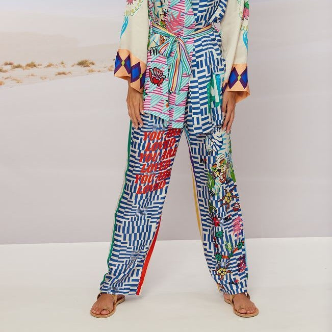AVERY TIGER PRINT PANT
