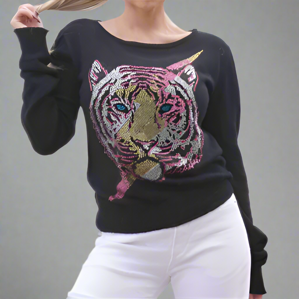 BLACK LIGHTENING TIGER CREW