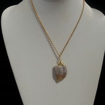 BLISTER PEARL GOLD FILLED-NECKLACE