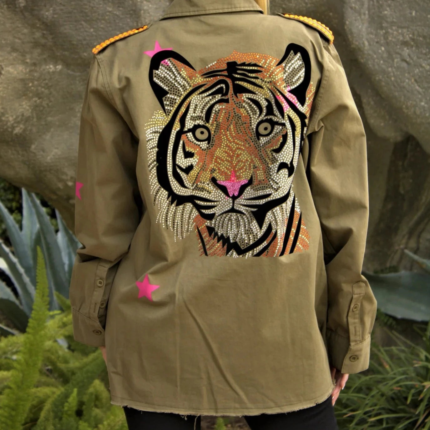ARMY JACKET SKULL OR TIGER