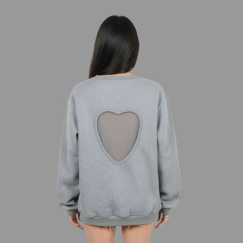 AMORE GREY CREW NECK