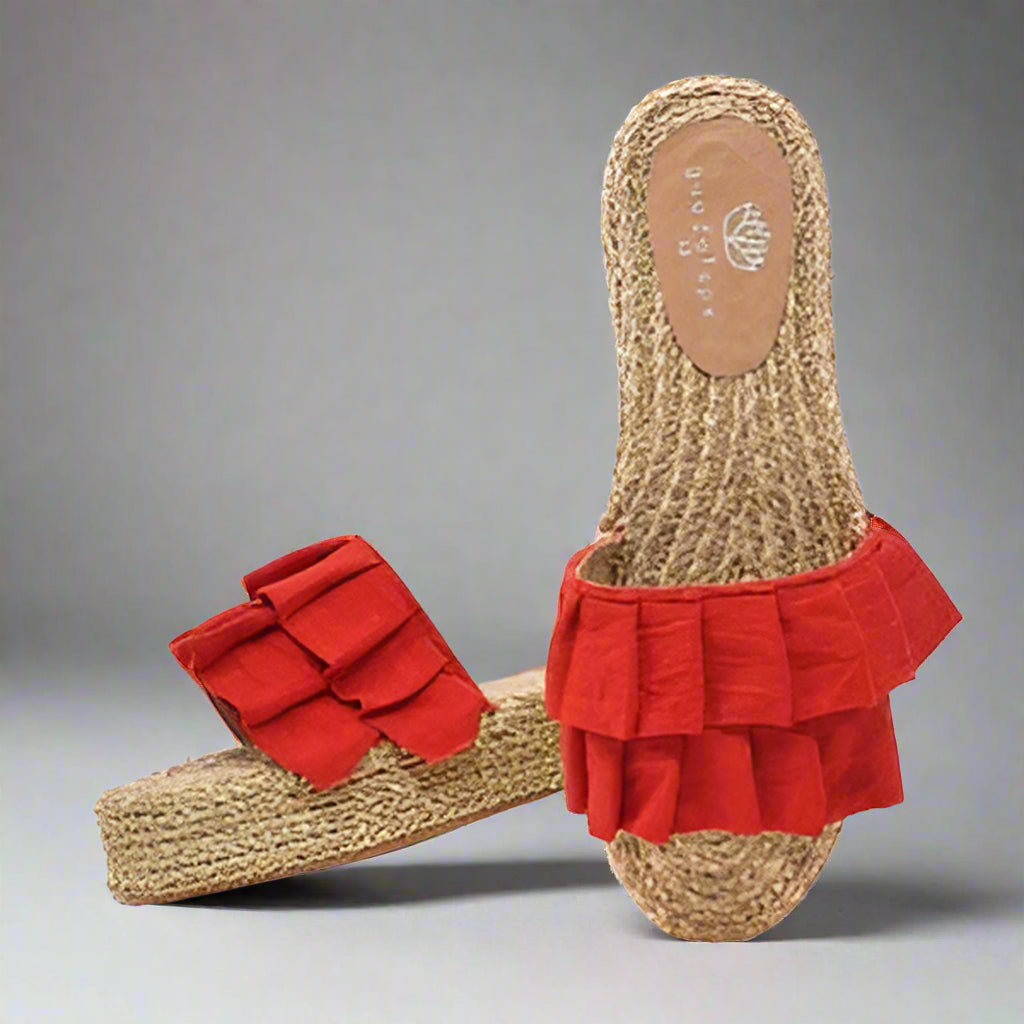 BOLERO SANDALS RED