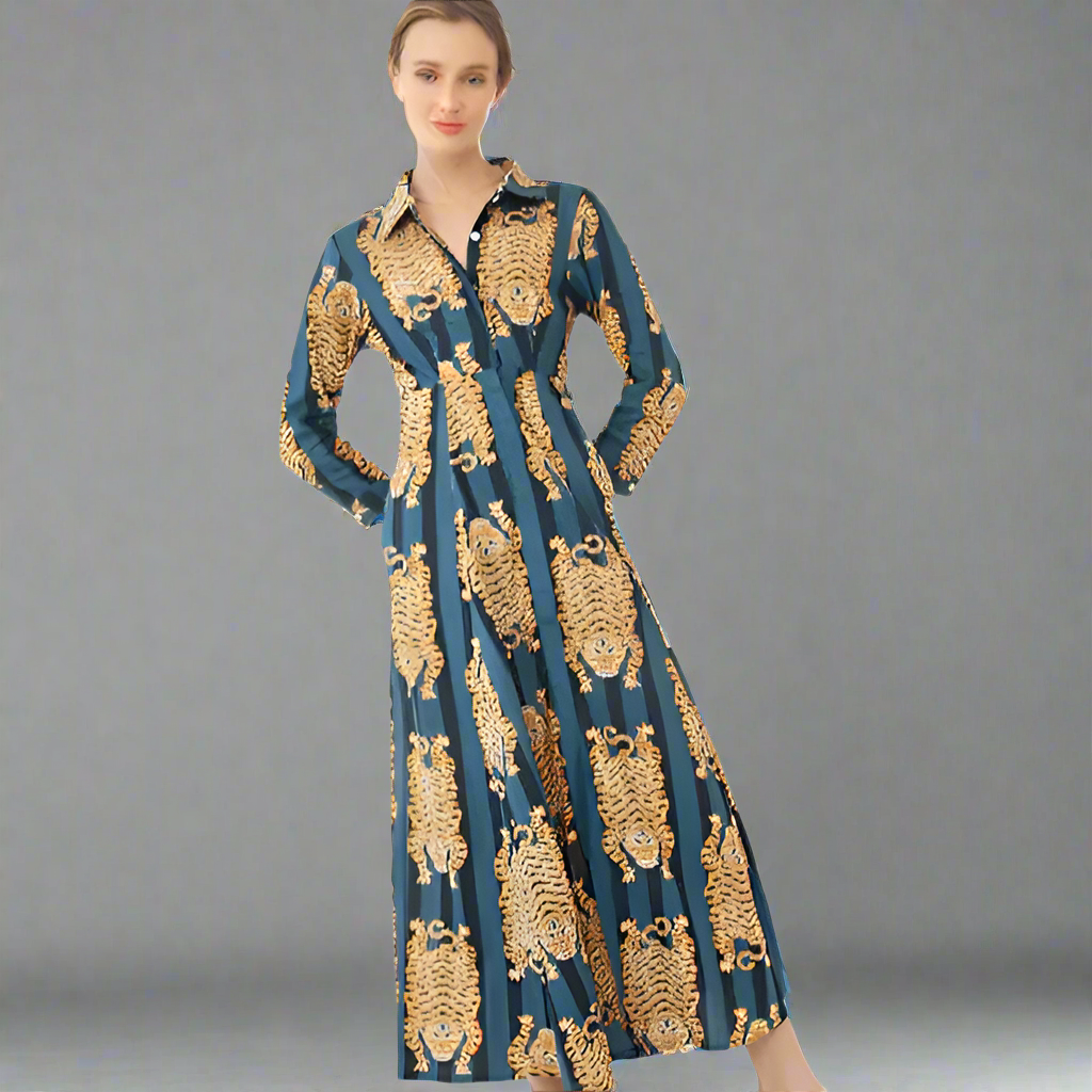 LUCIANA BLUE DRESS