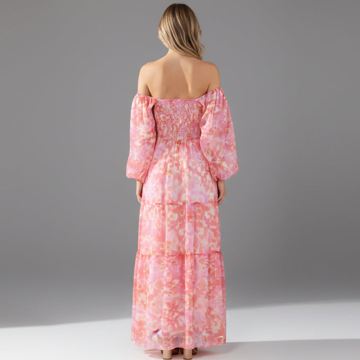ILONA CHIFFON MAXI DRESS