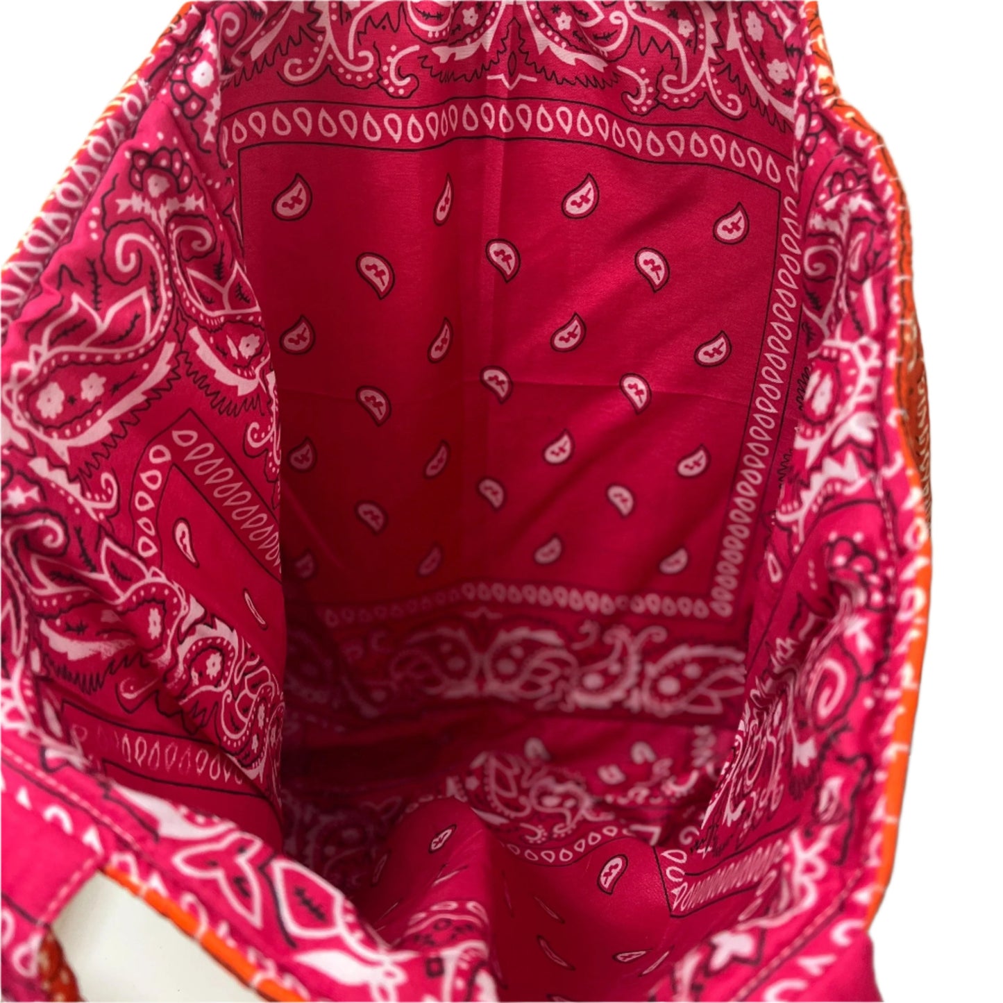 DOUBLE SIDED BANDANA BEACH BAG