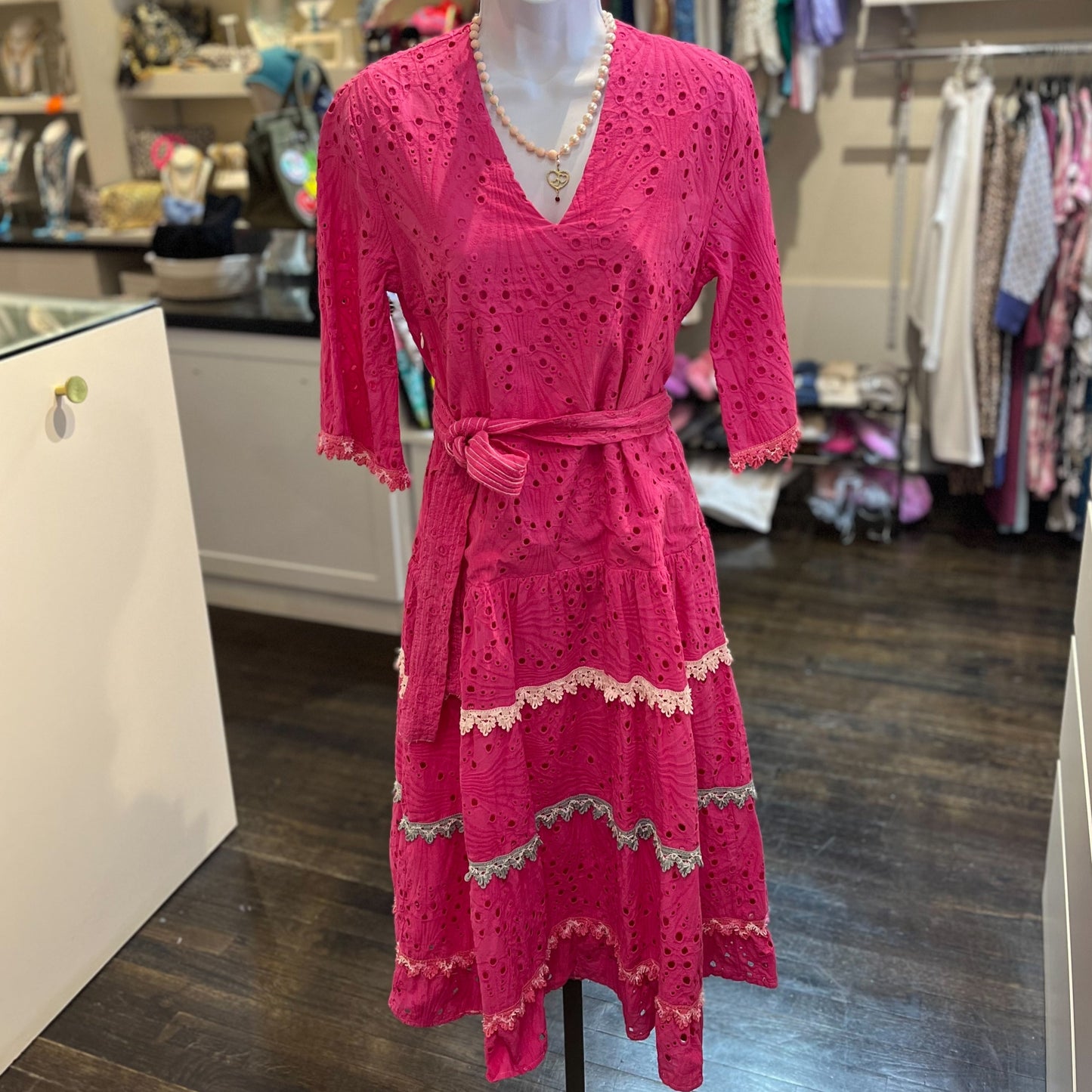 VINT FUXIA DRESS