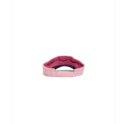 PINK TERRY VISOR