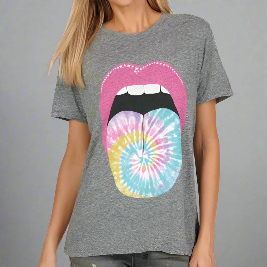 CAPRI TIE DYE TONGUE