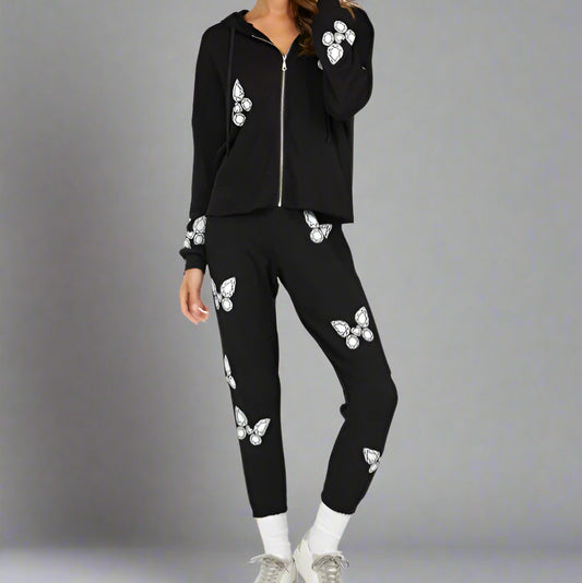 ALANA DIAMOND BUTTERFLY JOGGER