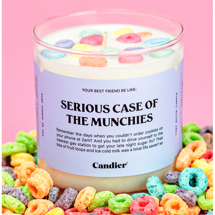 Candier I Love You More Than Ice Cream Candle