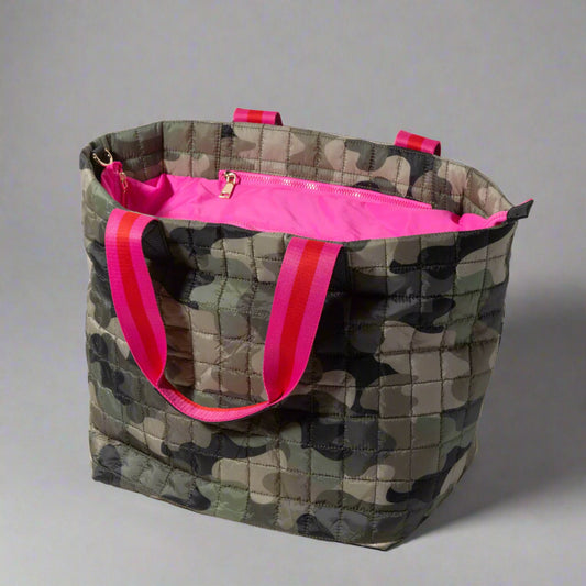 CAMO ERZA TRAVEL TOTE