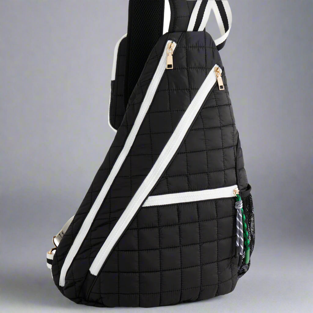 BLACK EZRA SLING BAG