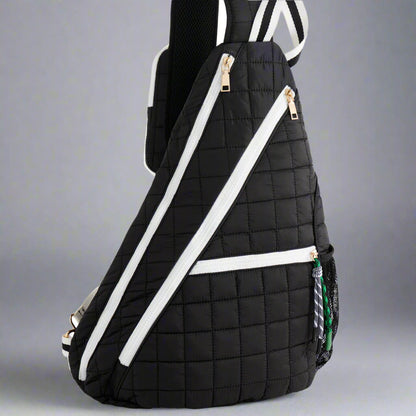 BLACK EZRA SLING BAG