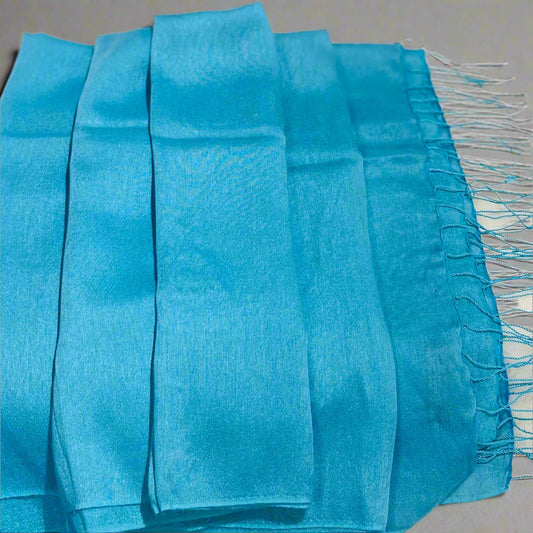 BLUE PASHMINA SCARF