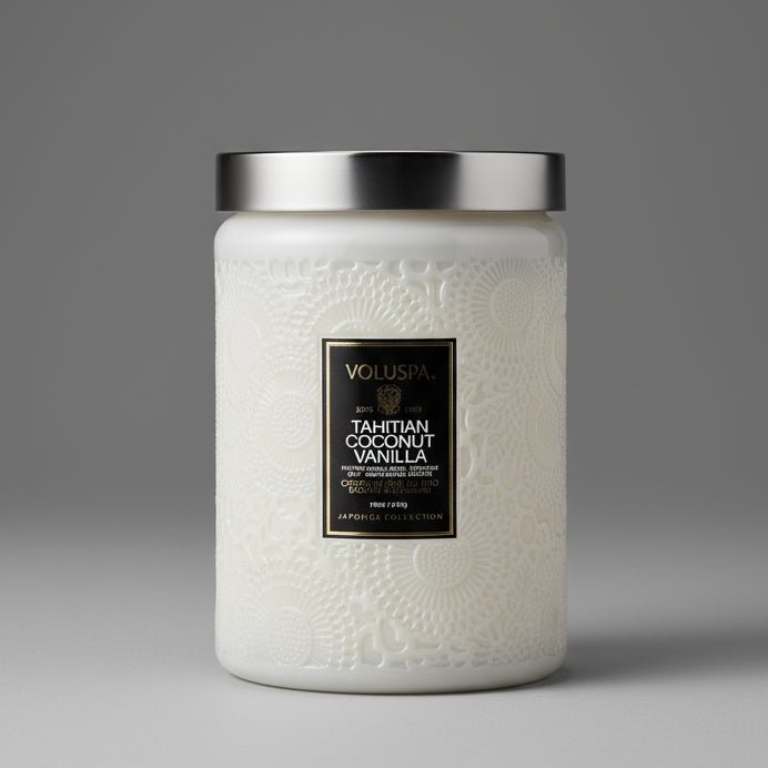 TAHITIAN COCONUT VANILLA CANDLE
