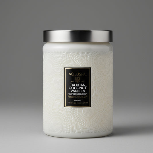 TAHITIAN COCONUT VANILLA CANDLE