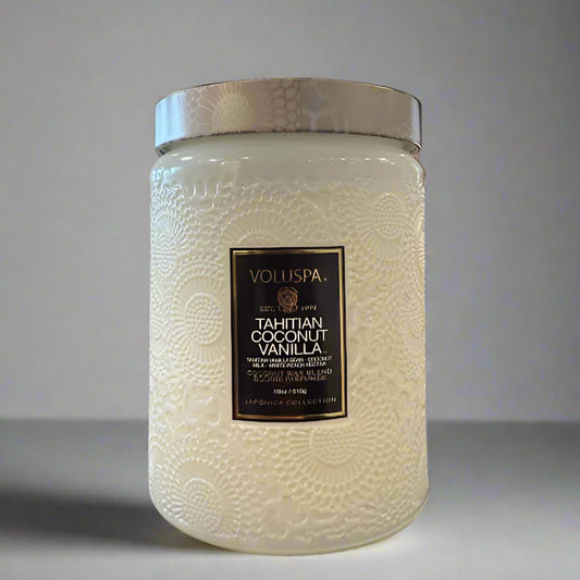 TAHITIAN COCONUT VANILLA CANDLE
