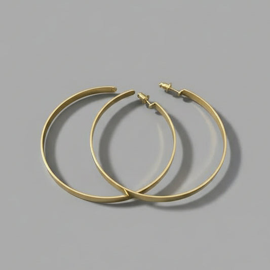 MEDIUM GOLD HOOPS