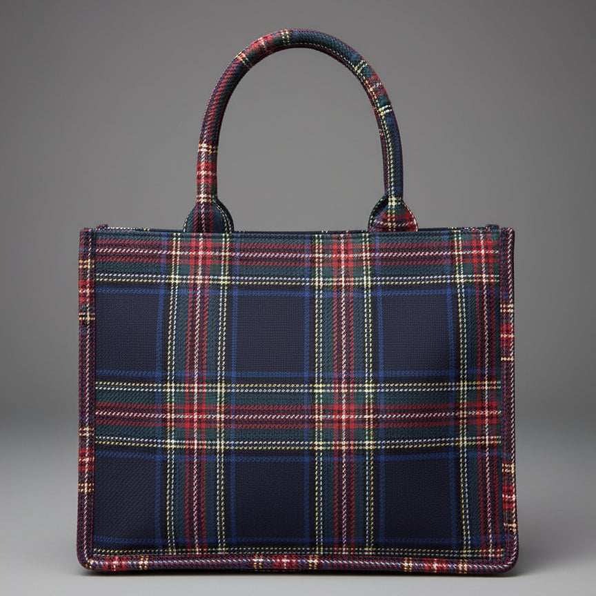 NAVY SCOTTIE TOTE