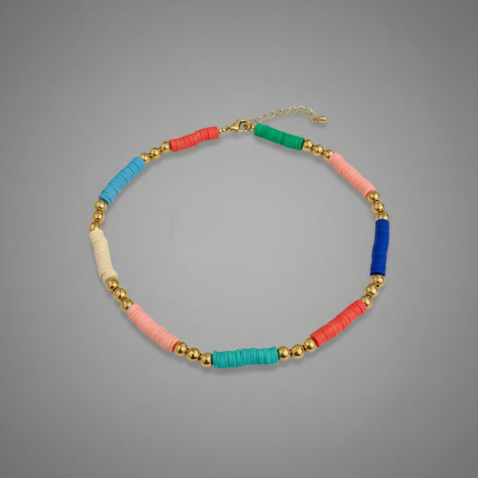 SUMMER DISC NECKLACE