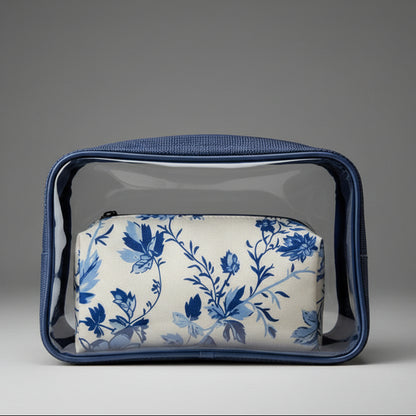 PRETTY SET OF TWO COSMETIC CASES
