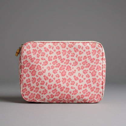 LEOPARD INSPIRED COSMETIC BAG