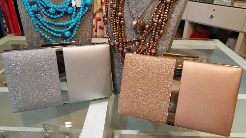 SOFT NAPPA GLITTER BAG