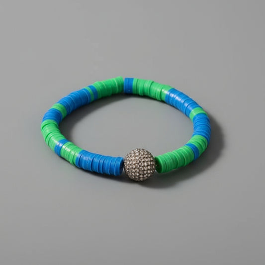 DISC BEAD BRACELET