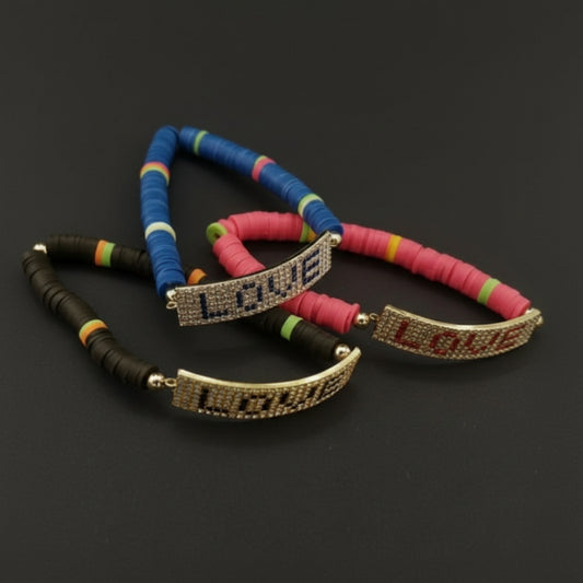 LOVE DISC BRACELET