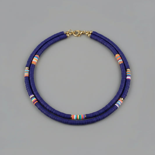 HASHI & AFRICAN BEAD CHOCKER