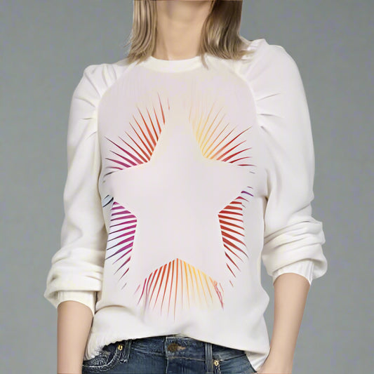 CASHMERE STAR SWEATER