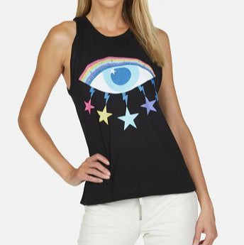 RAINBOW EYE TANK TOP