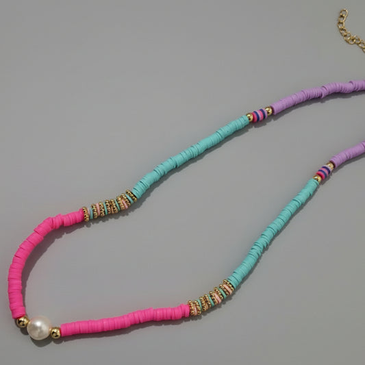 MULTI COLOR HEISCHI BEADS NECKLACE