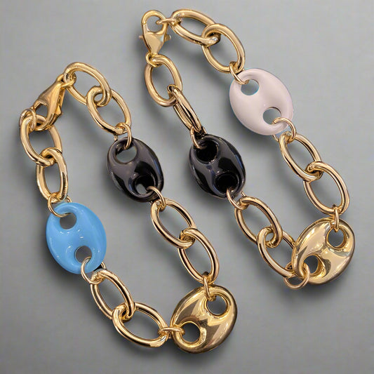OVAL LINK BRACELET