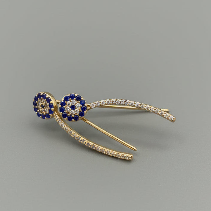 EVIL EYE EARRING CLIMBER