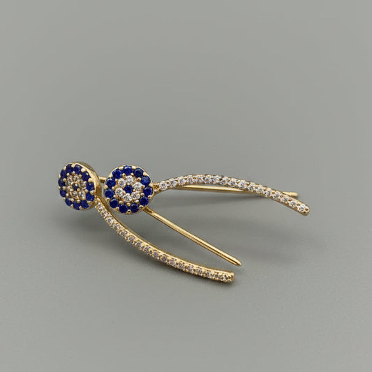 EVIL EYE EARRING CLIMBER