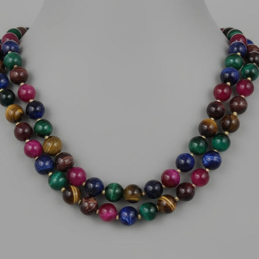 TIGER EYE MULTI BEAD
